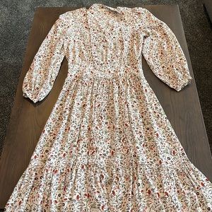 Frame silk dress
